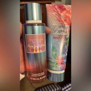 New Victoria secret pure seduction splash two piece set